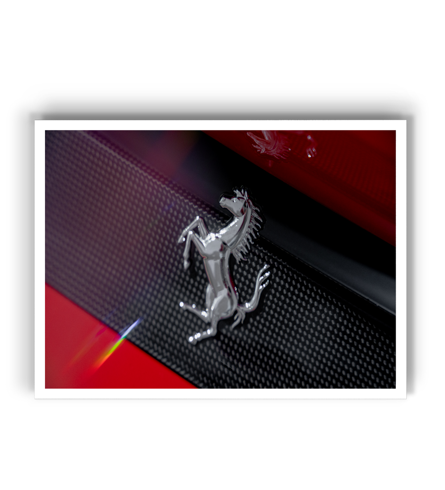 FERRARI RED LOGO