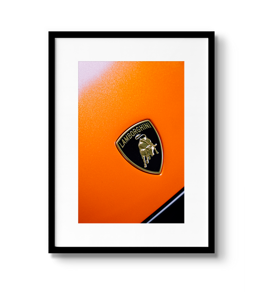 LAMBORGHINI ORANGE LOGO